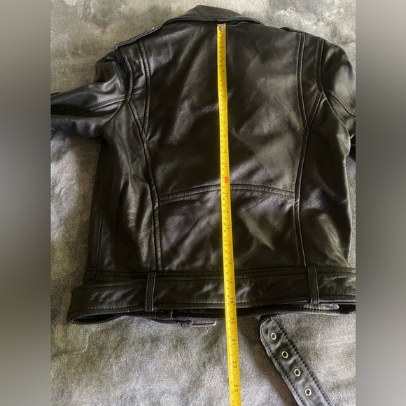 ZARA Genuine Leather Jacket Brand New Size S - Picture 13 of 16